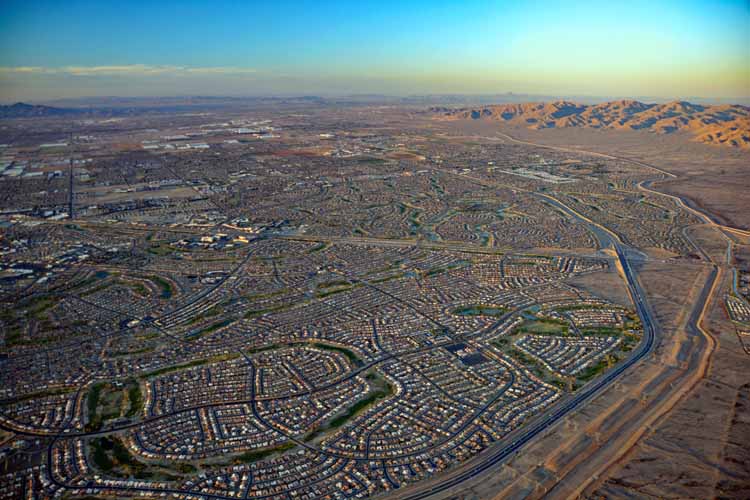aerial view
